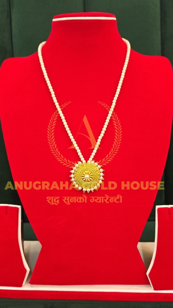 Pearl Mala with Pendants