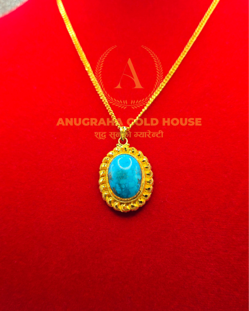 Natural Larima Pendant